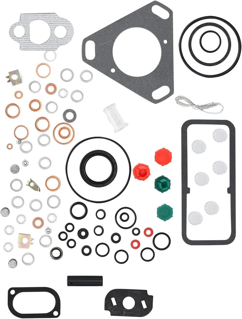Chuuparts 7135-110 DPA CAV Injector Pump Repair Kit Gasket Seal 7135-110R CAV7135-110r 7135 110 7135 110R Compatible with Ford Massey Ferguson Long Tractors Compatible With John Deere for Delphi Pump - Image 3